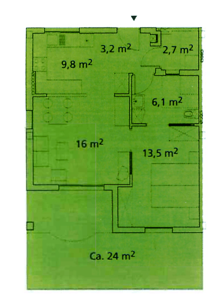 Gerenoveerd appartement in Alfaz del Sol