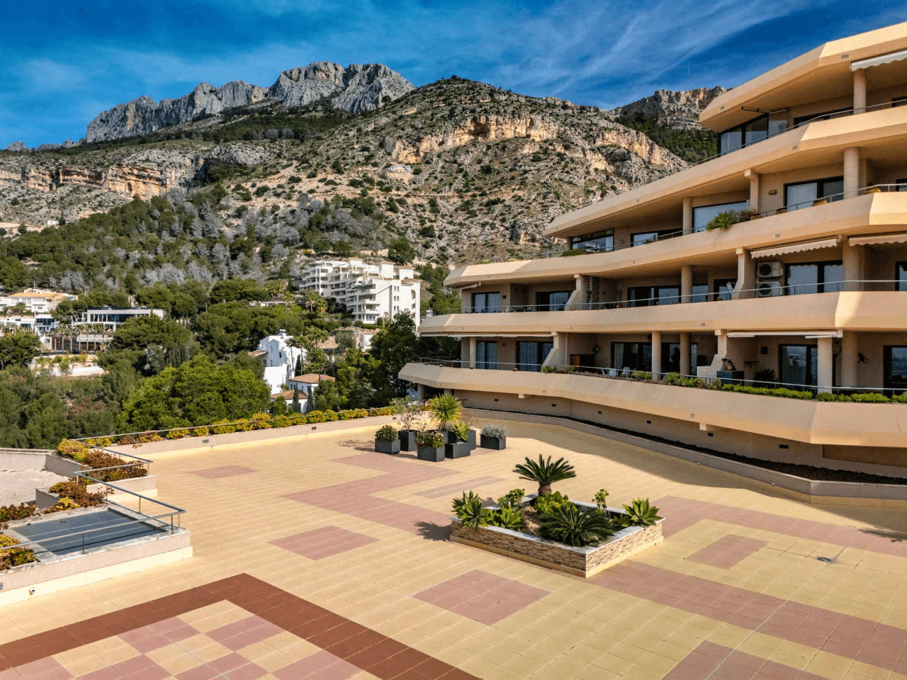 Penthouse in Altea la Vella met Uitzicht op Zee