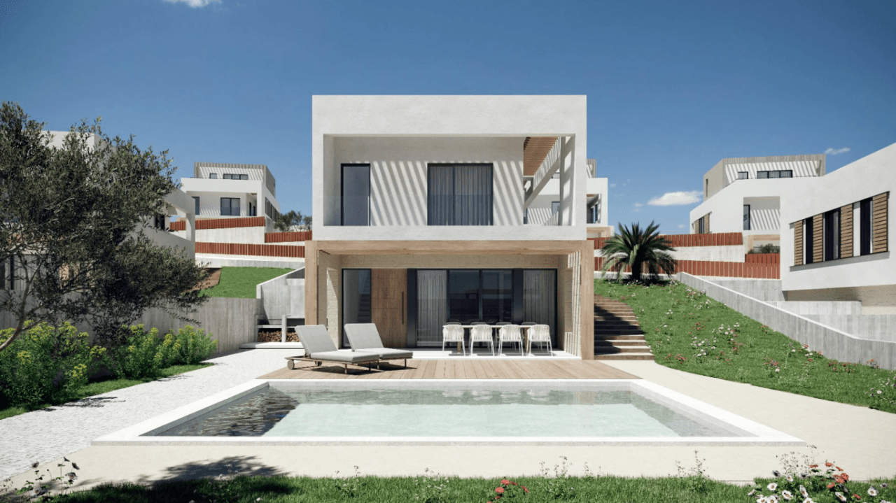 Espectakulär designervilla i Sierra Cortina - tomt 600 m2