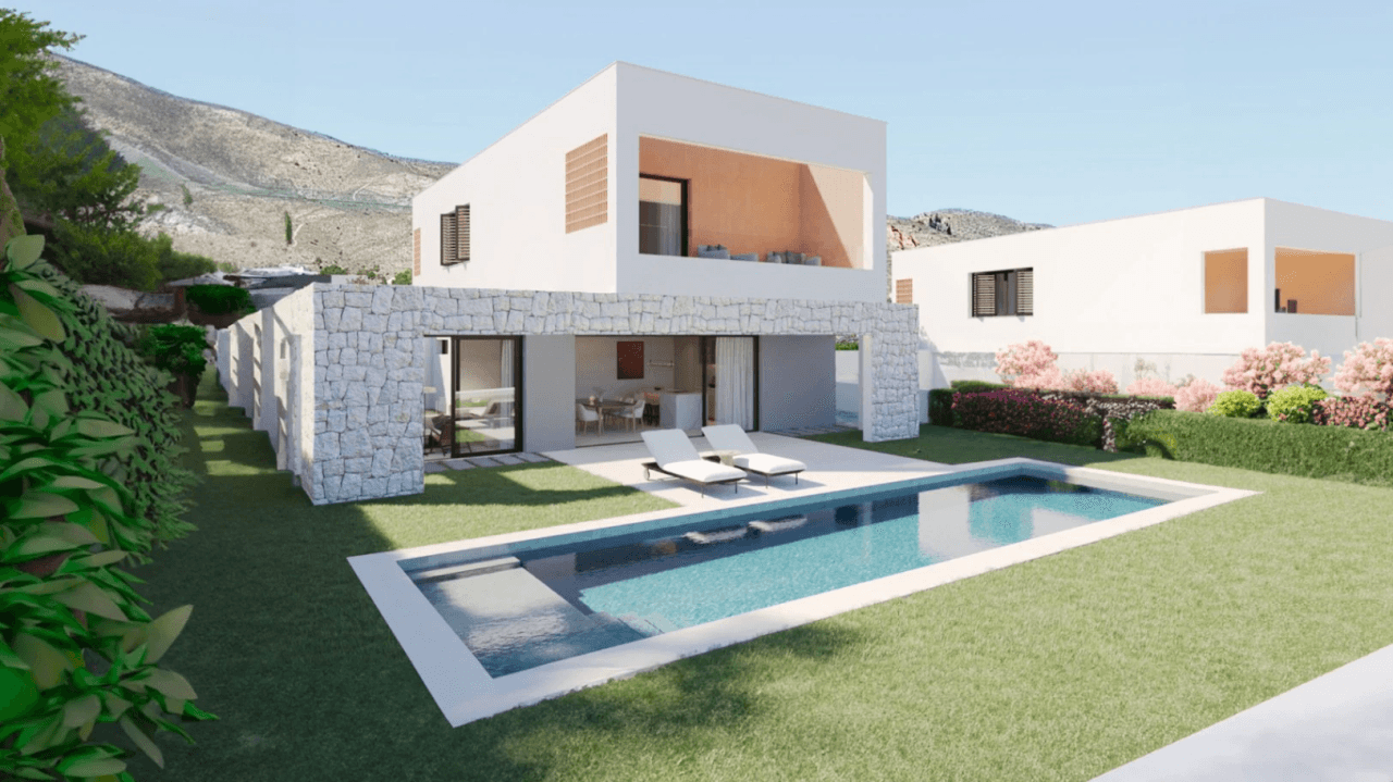 Villa de lujo independiente con piscina privada